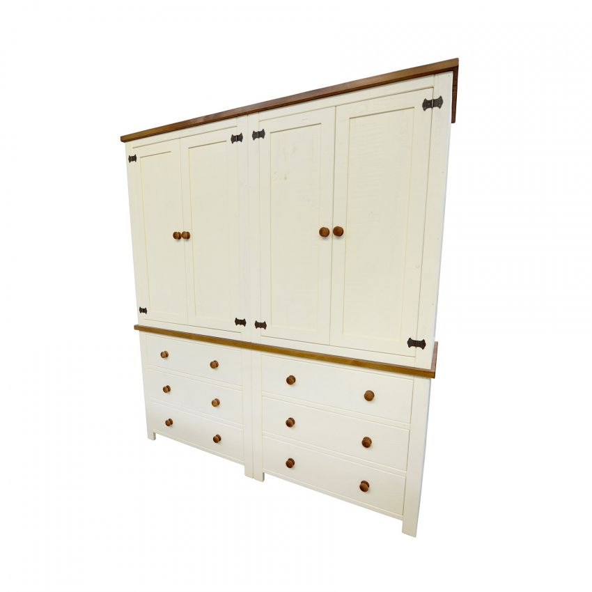 Rustic Freestanding Kitchen Larder Dresser Unit