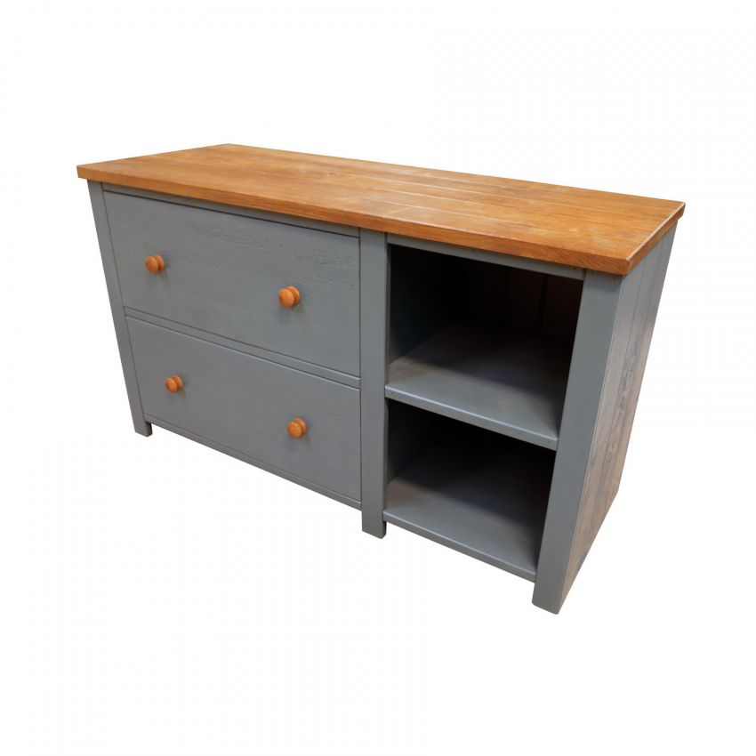 Rustic Freestanding Kitchen Drawer Unit
