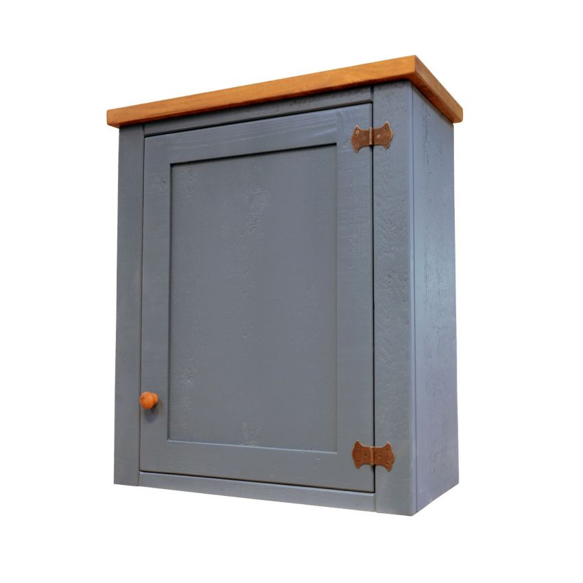 Rustic Freestanding Kitchen Wall Unit